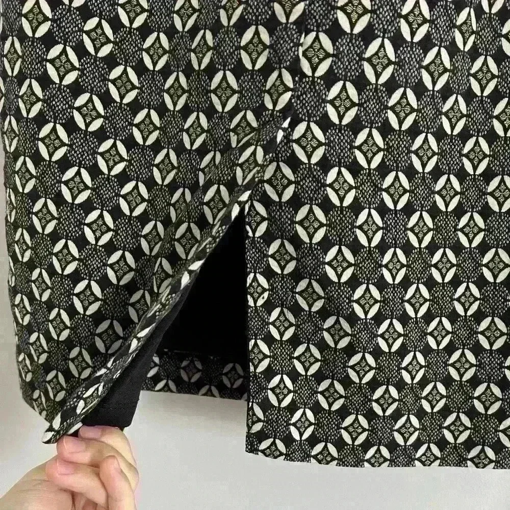 New York and company printed pencil skirt